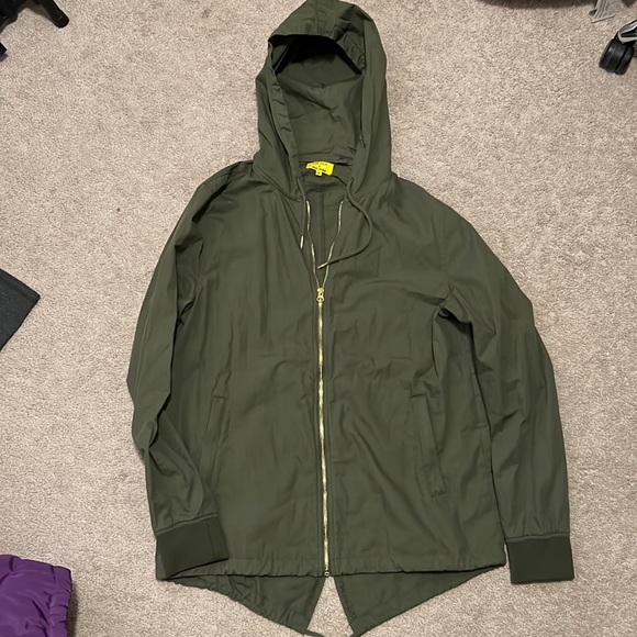 Five Four x Poggy the Man Lightweight Olive w/ gold detail Jacket size medium - Picture 1 of 8